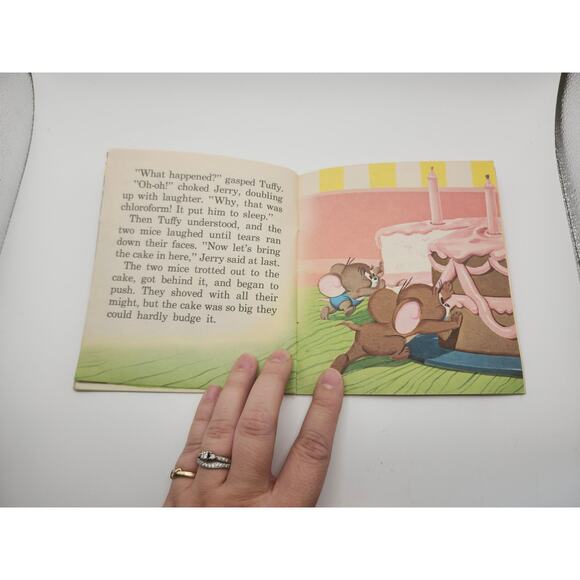 MGM Tom and Jerry 1955 Whitman Weekly Reader Vintage Children’s Story Book - Picture 5 of 8